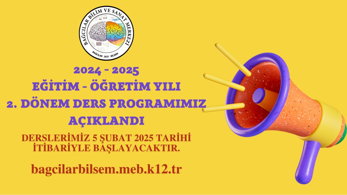 2024 - 2025 Eğitim - Öğretim Yılı 2. Dönem Atölyeler Dahil Ders Programımız Açıklandı.